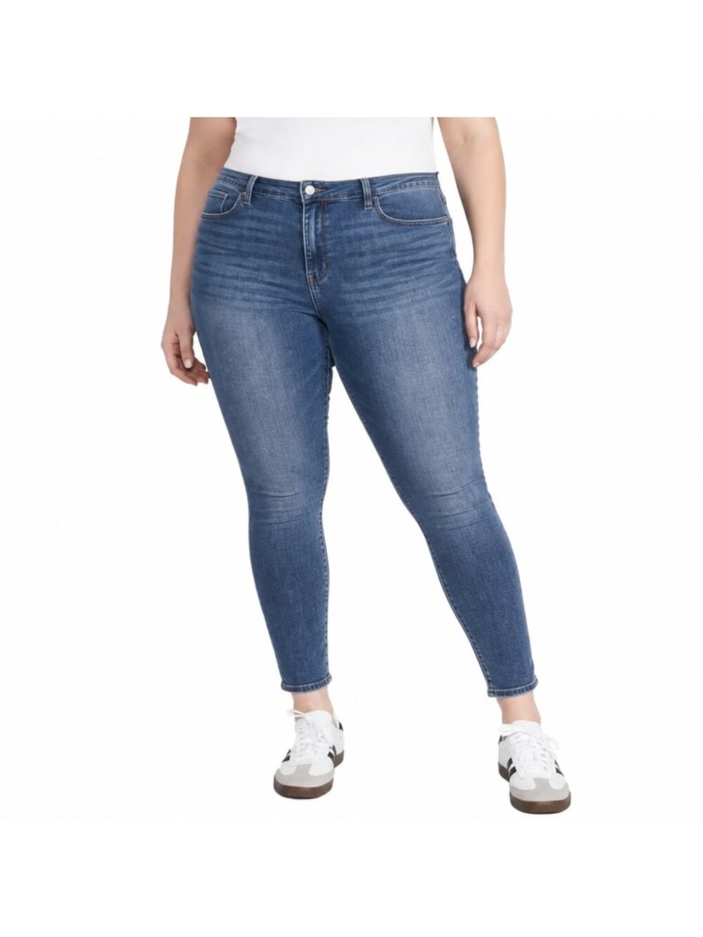 Old Navy Super Skinny Mid-Rise Stretch Jeans Size 16